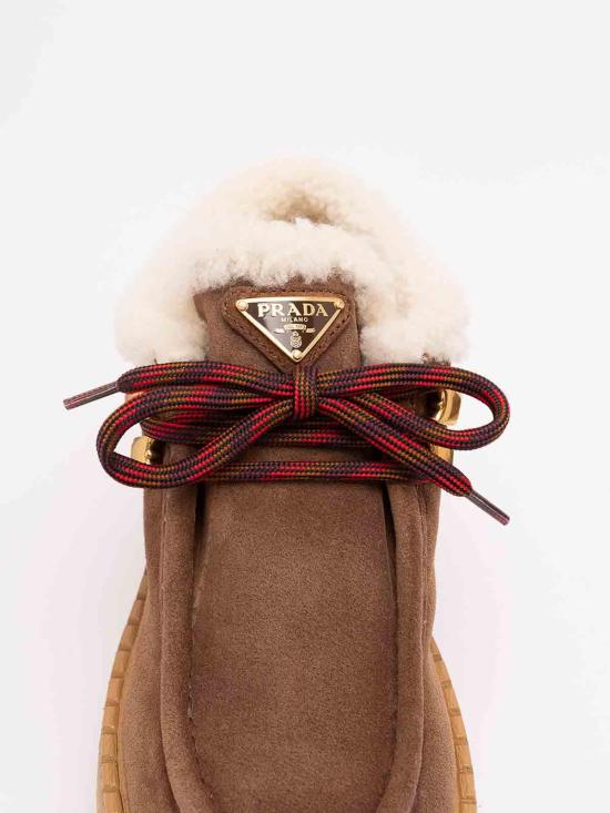 26FW 프라다 드레스 슈즈 1E630OJFTFZD50F0324 Brown - PRADA