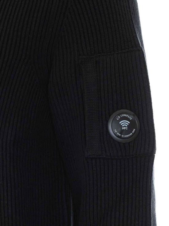 26FW 씨피 컴퍼니 스웨터 21CMKN101A006608A999 BLACK - C.P. COMPANY