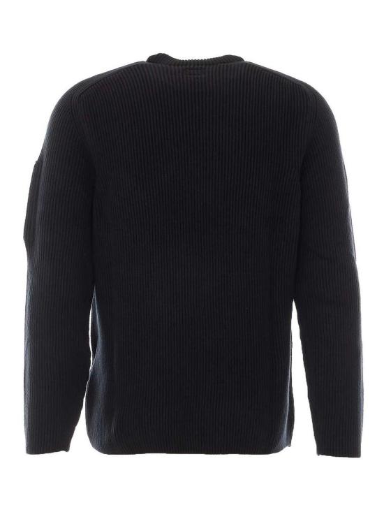 26FW 씨피 컴퍼니 스웨터 21CMKN101A006608A999 BLACK - C.P. COMPANY