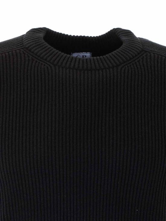 26FW 씨피 컴퍼니 스웨터 21CMKN101A006608A999 BLACK - C.P. COMPANY