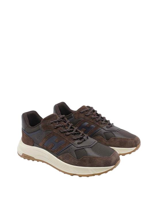 26FW 호간 하이퍼라이트 스니커즈 HXM5630FK70VHB0FDW Brown - HOGAN