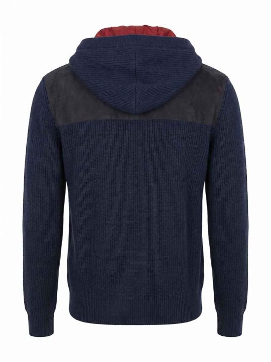 26FW 브루넬로 쿠치넬리 봄버 자켓 MPCLF2053CWK69 Blue - BRUNELLO CUCINELLI