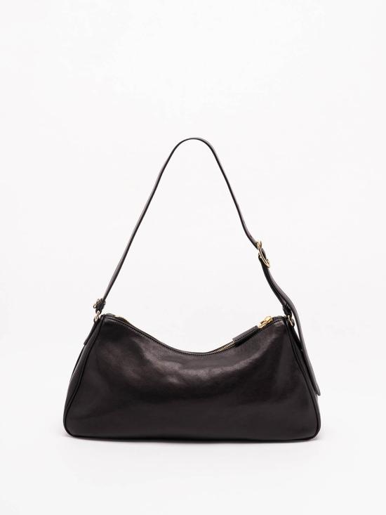 26FW 프라다 삼각로고 레더 숄더백 1BC3032ZUCVOOOF0002 BLACK - PRADA