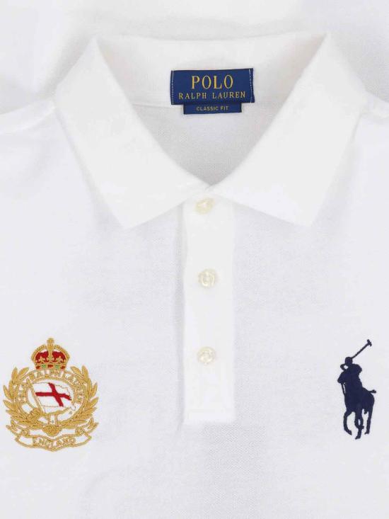 26SS 폴로 랄프로렌 폴로 티셔츠 710B20867001 White - POLO RALPH LAUREN