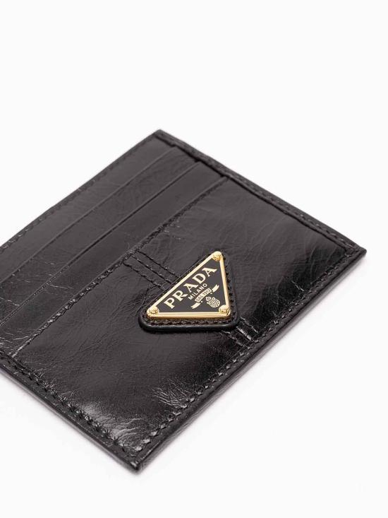 26FW 프라다 레더 카드 홀더 1MC0252CYRF0002 BLACK - PRADA