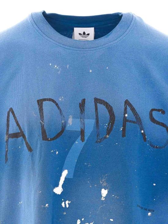 26SS 아디다스 반팔 티셔츠 KS1341DUSKYPETROL Blue - ADIDAS