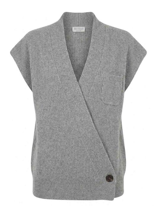 26FW 브루넬로 쿠치넬리 베스트 M12724316C073 Light Grey