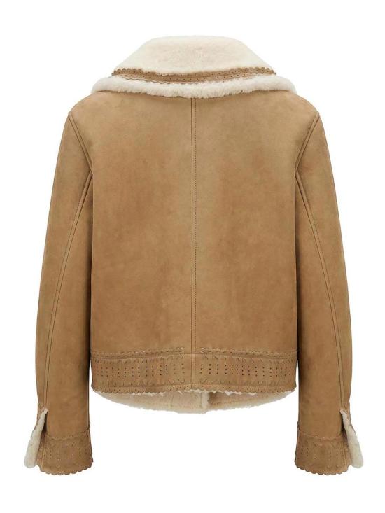 26FW 에르마노 설비노 무스탕 D490D314IQJHB49S2 Cream - ERMANNO SCERVINO