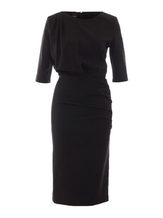 26FW 멀버리 미디 스커트 107230A3AHZ99 Black