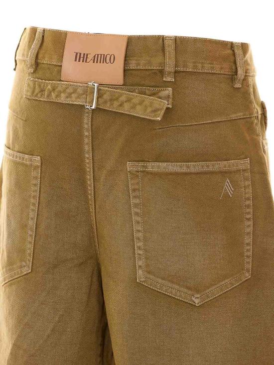 26FW 디 아티코 스트레이트 팬츠 261WCP00321DDD121AA156 Green - THE ATTICO