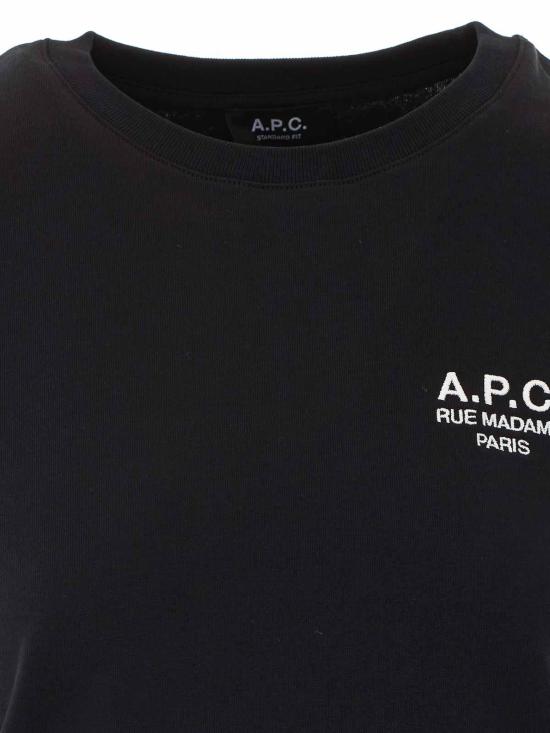 26FW 아페쎄 반팔 티셔츠 COHBUF26610TZC Black - A.P.C.