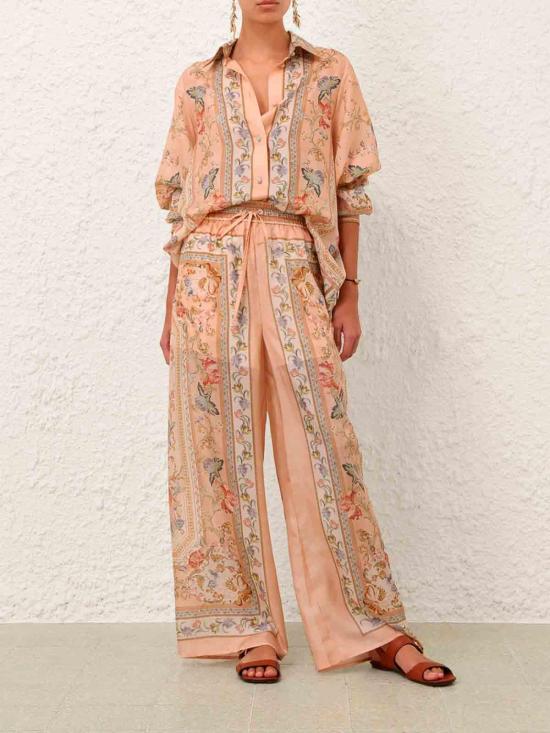 26FW 짐머만 팬츠 3524PSS264PTPF Nude Neutrals - ZIMMERMANN