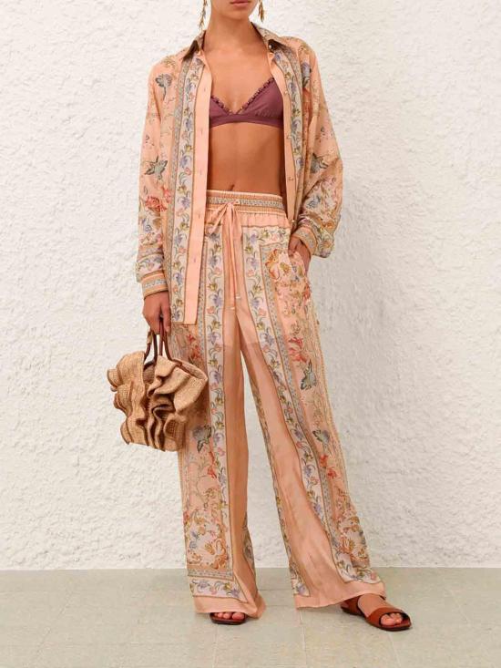 26FW 짐머만 팬츠 3524PSS264PTPF Nude Neutrals - ZIMMERMANN