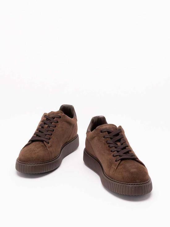 26FW 호간 스니커즈 HXM6770GF5FUHOS610 BROWN - HOGAN