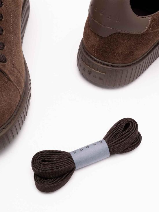26FW 호간 스니커즈 HXM6770GF5FUHOS610 BROWN - HOGAN