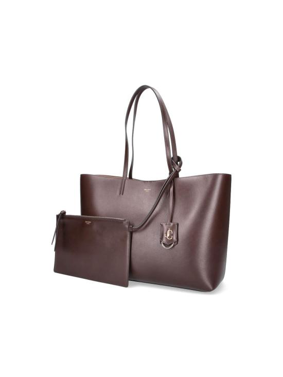 26FW 지미추 토트백 NINE2FIVEEWPKRCHOCOLATELIGHTGOLD Brown - JIMMY CHOO