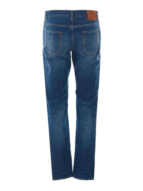 26FW 돌체앤가바나 스트레이트 팬츠 GY07CZG8PQ3S9001 BLUE - DOLCE & GABBANA