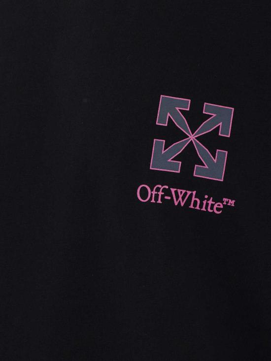 26FW 오프화이트 반팔 티셔츠 OMAA16MF26JER00A001 Black - OFF WHITE