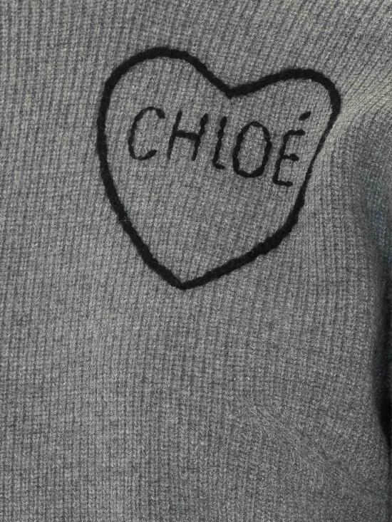 26FW 끌로에 탑 CH26AMP41710012 Grey - CHLOE