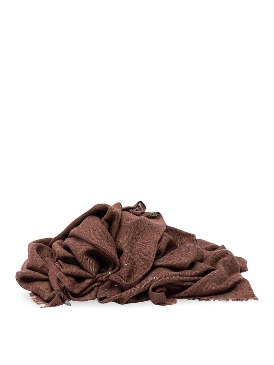 26FW 브루넬로 쿠치넬리 머플러/스카프 MSC915029C9199 DARK BROWN