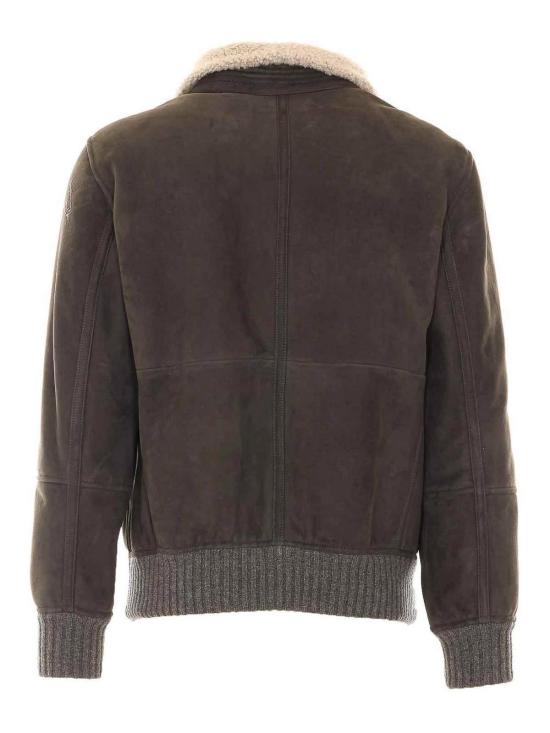 26FW 브루넬로 쿠치넬리 봄버 자켓 MPMCU1737C9873 Grey - BRUNELLO CUCINELLI