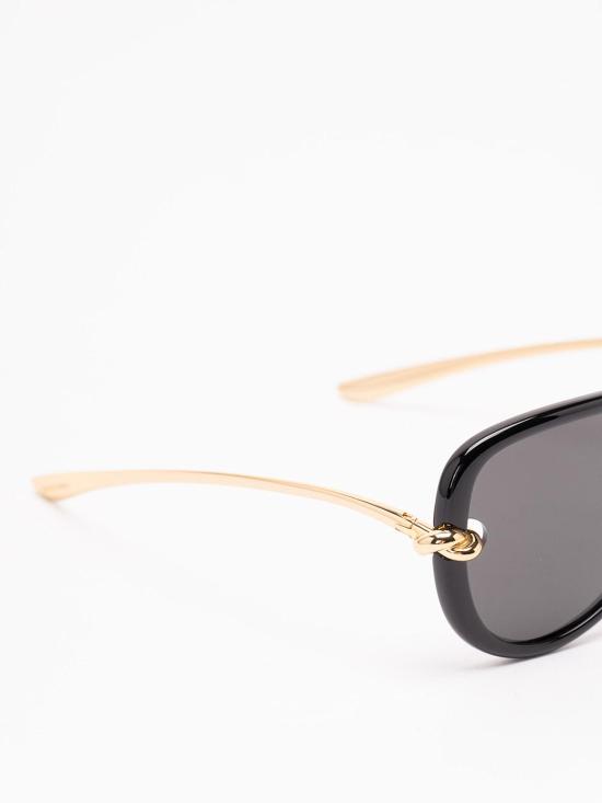 26FW 보테가베네타 선글라스 A002JCVBL801280 Black - BOTTEGA VENETA