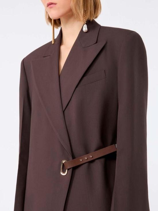 26FW 스포트막스 자켓 2622046011600020 Dark Brown - SPORTMAX