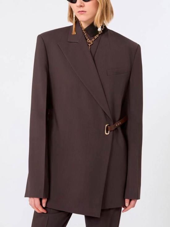 26FW 스포트막스 자켓 2622046011600020 Dark Brown - SPORTMAX