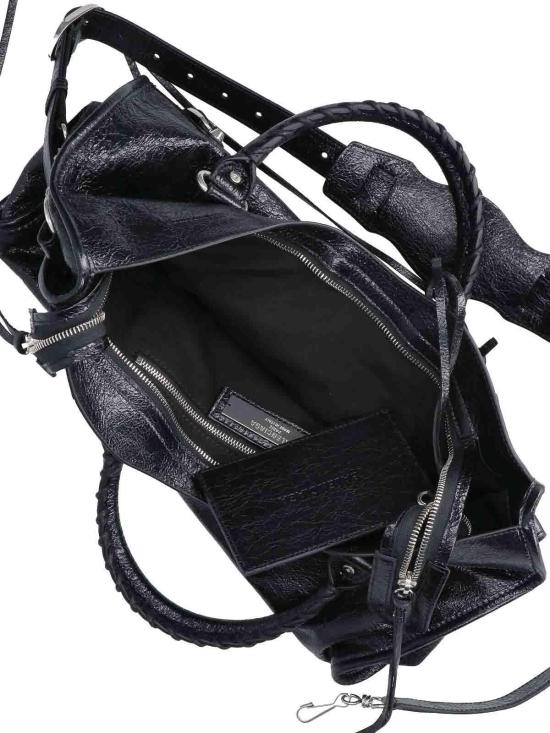 26FW 발렌시아가 르 시티 백 미디움 8657602ACLR1000 BLACK - BALENCIAGA