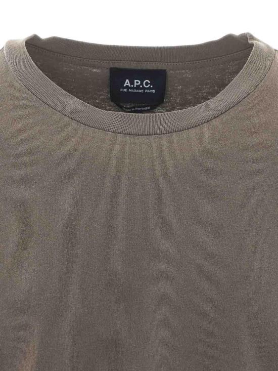 26FW 아페쎄 반팔 티셔츠 COHBSM26470LAC Grey - A.P.C.