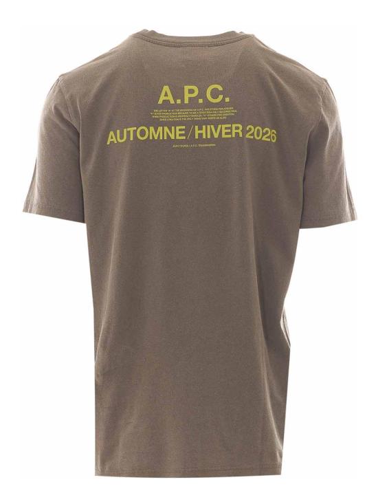 26FW 아페쎄 반팔 티셔츠 COHBSM26470LAC Grey - A.P.C.