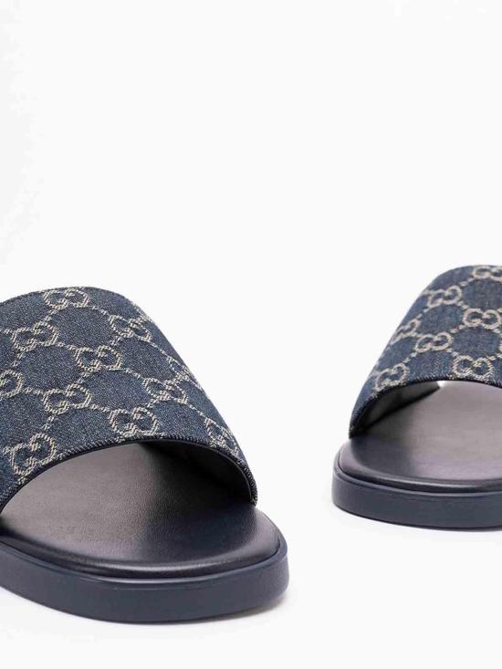 26FW 구찌 슬라이드 샌들 슬리퍼 871685FAF4Y4740 BLUE - GUCCI