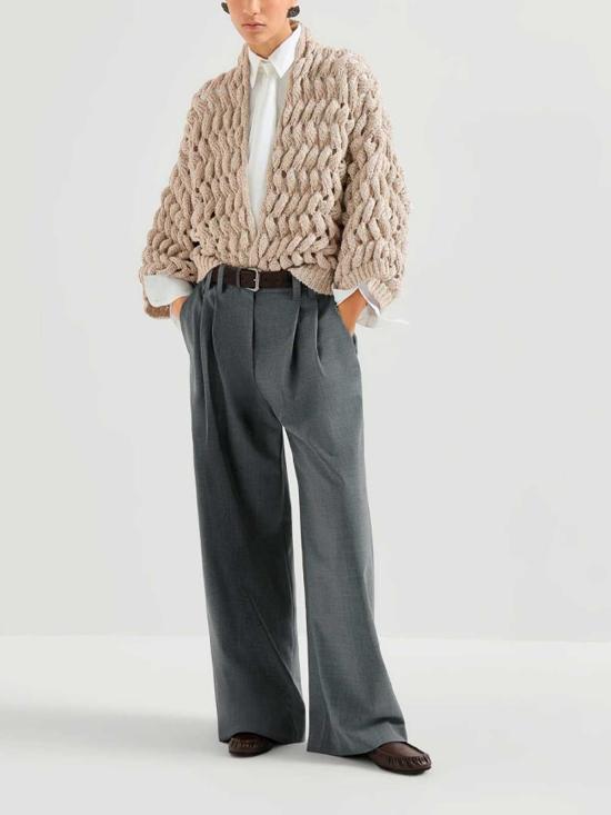 26FW 브루넬로 쿠치넬리 가디건 MEA347506CLY85 Pink - BRUNELLO CUCINELLI