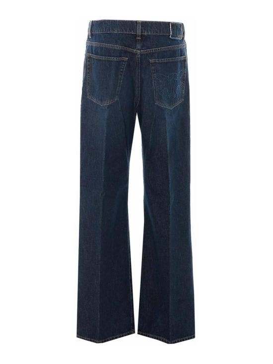 26FW 멀버리 스트레이트 팬츠 101733A3HGPJB Blue - MULBERRY