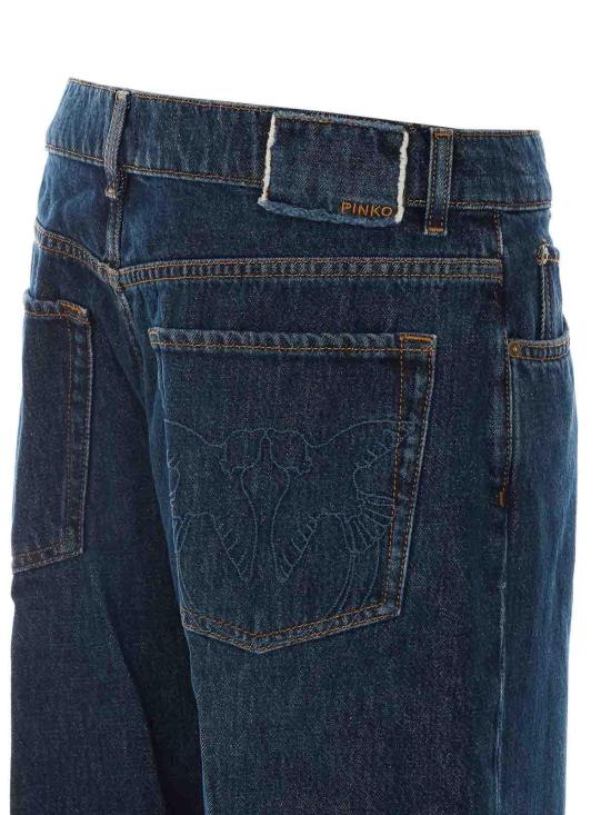 26FW 멀버리 스트레이트 팬츠 101733A3HGPJB Blue - MULBERRY