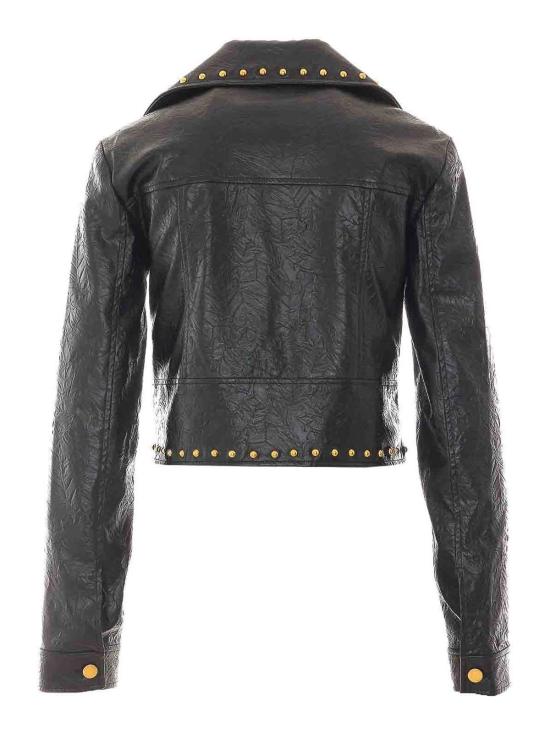 26FW 마이클 코어스 가죽 자켓 MT620LKL4K001 BLACK - MICHAEL KORS