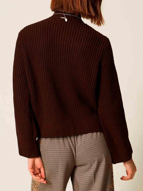 26FW 트윈셋 터틀넥 262TP317013411 Brown - TWINSET