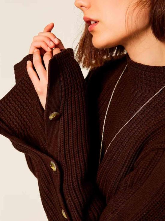 26FW 트윈셋 터틀넥 262TP317013411 Brown - TWINSET
