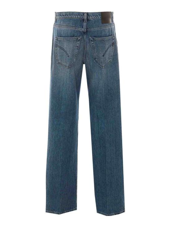 26FW 돈답 스트레이트 팬츠 DP427DF0310DMS4800 Blue - DONDUP