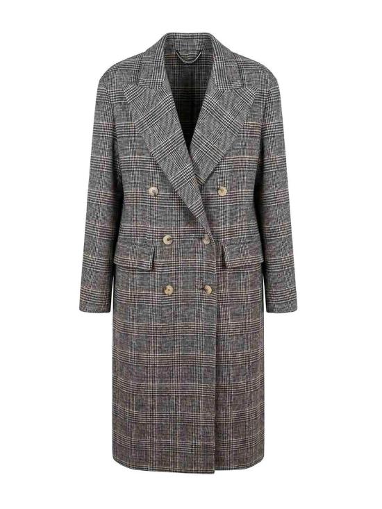 26FW 에르마노 설비노 미디 스커트 D496D314ZLDG4900 Light Grey