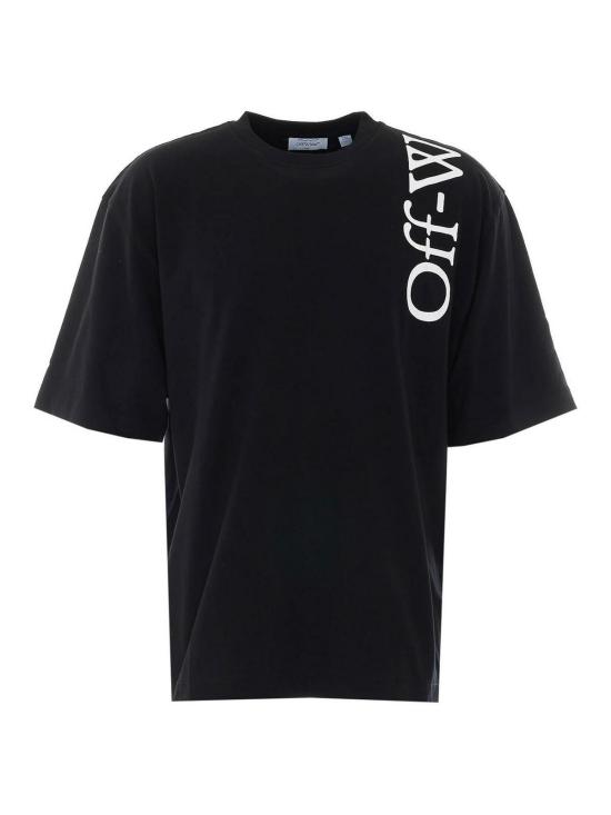 26FW 오프화이트 반팔 티셔츠 OMAA120F26JER010001 Black