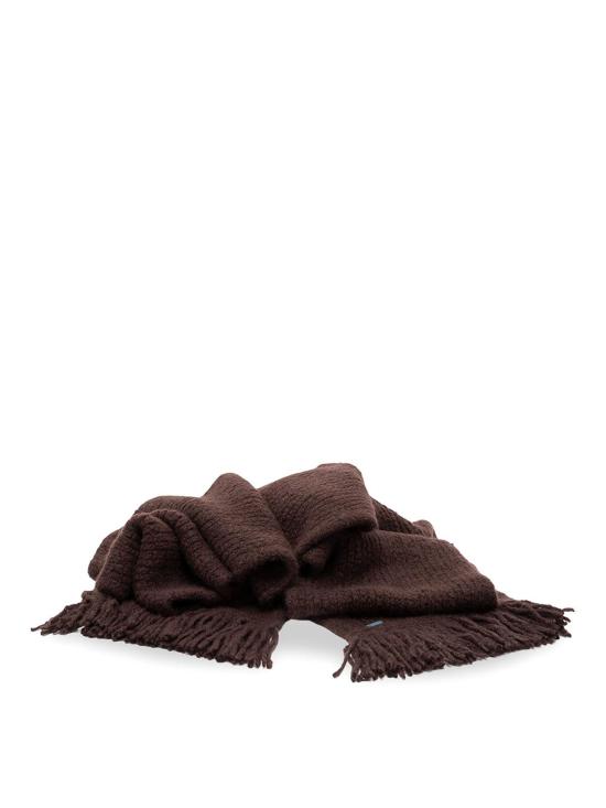 26FW 알라누이 머플러/스카프 LWMA009E26KNI0016000 BROWN
