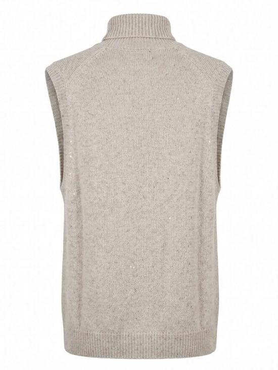 26FW 브루넬로 쿠치넬리 터틀넥 M73540804C9610 White - BRUNELLO CUCINELLI