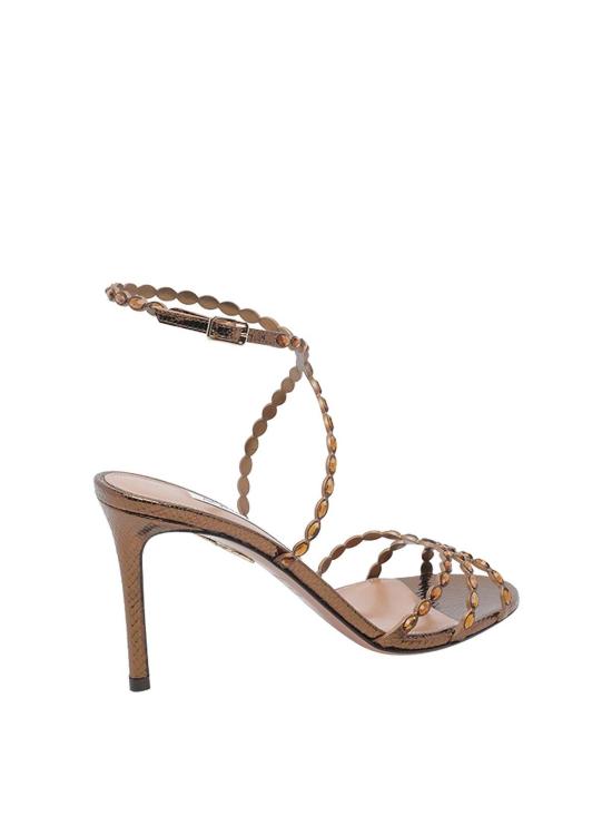 26FW 아쿠아주라 힐/펌프스 LSKMIDS0MSKDEE GOLD - AQUAZZURA