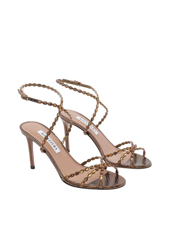 26FW 아쿠아주라 힐/펌프스 LSKMIDS0MSKDEE GOLD - AQUAZZURA