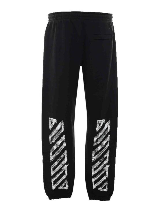 26FW 오프화이트 트레이닝/조거 팬츠 OMCH057F26FLE003001 Black - OFF WHITE