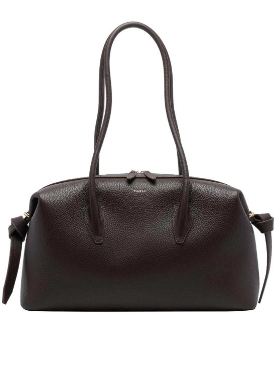 26FW 유제피 캐리어 BRIOCHEDUFFLEPEBBLEGRAINLEATHERL038 BROWN
