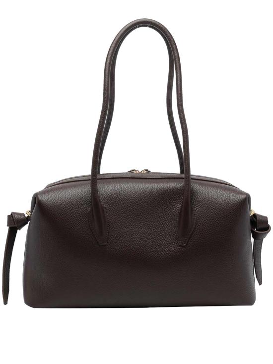 26FW 유제피 캐리어 BRIOCHEDUFFLEPEBBLEGRAINLEATHERL038 BROWN - YUZEFI