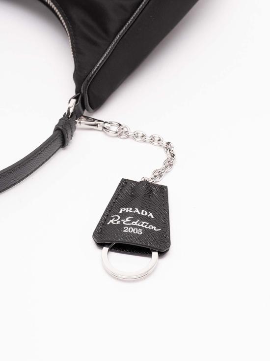 26FW 프라다 리나일론 앤 사피아노 미니 백 1N204PR064F0002 Black - PRADA