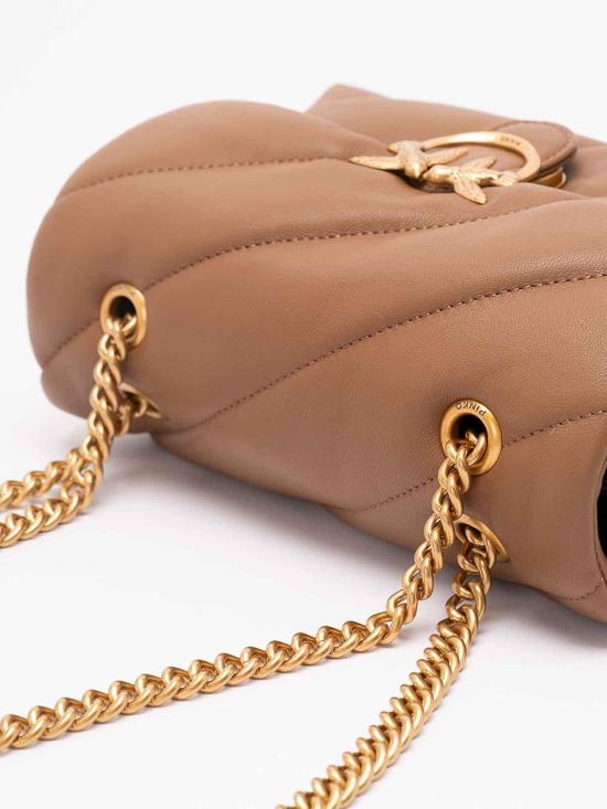 26FW 핑코 클러치/파우치 107617A0F2M37Q Brown - PINKO